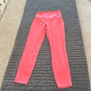 lululemon align leggings - size 6 - Color "lip gloss"